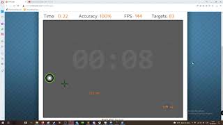 Aimbooster Cant touch this World Record 108  264 MS avg reaction time [upl. by Trudie]