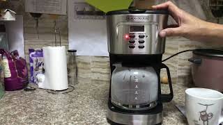 BLACK DECKER DCM85 Coffee Maker 12 Cup [upl. by Marney]