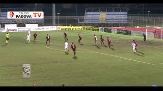 Highlights Pontedera  Padova 21  Quarti Coppa Italia Serie C 20172018 [upl. by Coleville684]