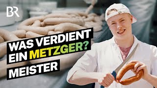 1 Million € Umsatz pro Jahr Goldenes Handwerk Das Gehalt als Metzgermeister I Lohnt sich das  BR [upl. by Lednar]