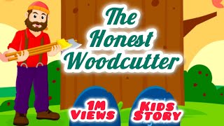 The honest woodcutter story  english story  kids story  bedtime story  kidloland story [upl. by Esiuole12]