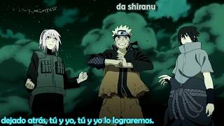 Naruto Shippuden Opening 16 Sub Español  Silhouette  Road of Naruto [upl. by Marlane]