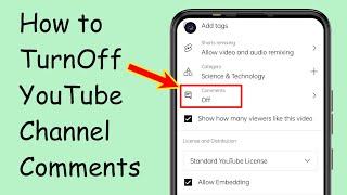 How to Turn Off YouTube Comments Easy Fix  Disable YT Comments Quickly with These Steps [upl. by Ardel]