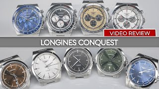 Longines Conquest 2023 Yeni Koleksiyon Video İnceleme [upl. by Mavis]