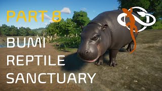 Pygmy Hippo Island Habitat Speedbuild  Bumi Reptile Sanctuary 8  Planet Zoo Sandbox [upl. by Odlavu]