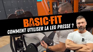 LEG PRESSE BasicFit  comment la régler correctement [upl. by Akirdna641]