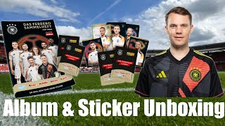 Früher war alles besser😥FERRERO DFBTeamsticker 2024 ALBUM amp 3 STICKERTÜTEN UNBOXING🔥 [upl. by Aivul791]