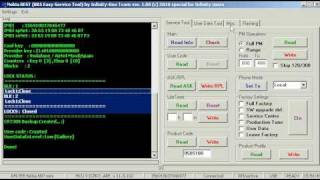 Ввод NCK кода с помощью BB5 Easy Service Tool [upl. by Ragde]
