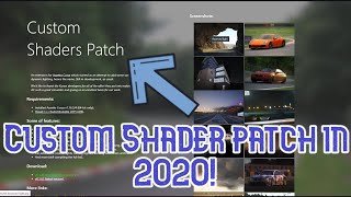 How to INSTALL CUSTOM SHADERS PATCH for Assetto Corsa August 2020 [upl. by Adnulahs]