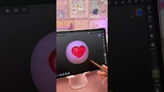 this creative app 🤯💗 3D art  iPad drawing  android app  digital art [upl. by Naras]