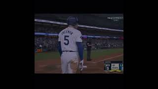 102524 dodger game was wild freeman with a save [upl. by Tzong566]