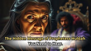 The Hidden Message of Prophetess Huldah You Need to Hear History of the Bible [upl. by Oinotnas]