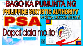 BASIC NA PAG ONLINE APPOINTMENT SA PSA  BIRTH CERTIFICATE 💯 [upl. by Macintyre]