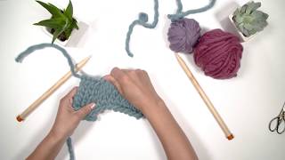 Knit Bind Off  Third Piece Tutorials [upl. by Nosyd]