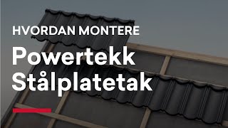 Hvordan montere Powertekk [upl. by Enyt]