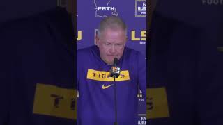 LSU Head Coach Brian Kelly On The Two Defensive Players That Stood Out To Him Vs Nicholls State [upl. by Ettenoj943]