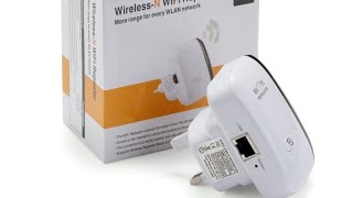 Connecting Wireless N Wifi Repeater [upl. by Ahsenyt360]