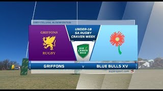 Craven Week  Griffons vs Blue Bulls XV [upl. by Barbra]