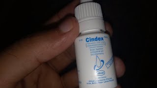 Cindex Eye drops for eye Bacterial infection and Inflamation [upl. by Deehahs262]