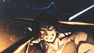 Gyomei Himejima VS Muzan  Demon Slayer Edit  muzan edit edit [upl. by Reifinnej]