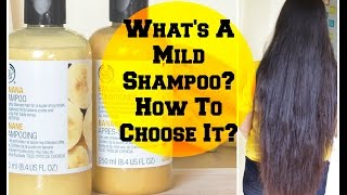 How To Choose a MILD Shampoo Best SLS amp Paraben Free Shampoos Sushmitas Diaries [upl. by Alene887]