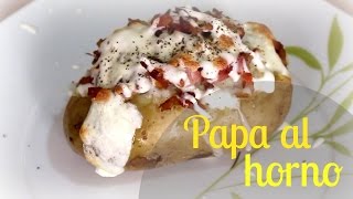 PAPAS RELLENAS AL HORNO  ALE DE NAVA [upl. by Mcdermott]