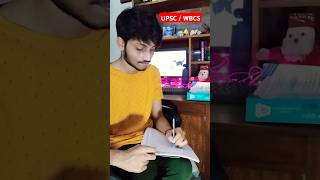 Study Motivational Shorts  Saurya Brata Laha ♥️ UPSC BANK WBCS ASPIRANT ♥️ [upl. by Polak]