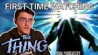 The Thing 1982 Reaction FIRST TIME WATCHING [upl. by Husain]