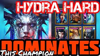 Hydra 🐉 Hard❗️1🔑Team with underrated Elder Skarg❗️feat by Drokgul amp Hurndig  RAID Shadow Legends [upl. by Nacul]