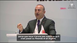 Cavusoglu a donné une leçon à la députée française Sonia Krimi en matière de génocide  12042019 [upl. by Subak455]