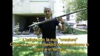 Video tutorial mimetizzazione fucile sub by Franco Lapini [upl. by Pape377]