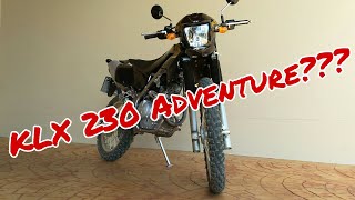 KLX 230  Dual sport dirt bike or small adventure [upl. by Nazus163]