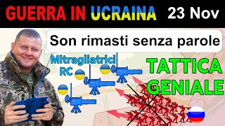 23 Nov Posizioni Ucraine DIFESE DA REMOTO CON MITRAGLIATRICI GUIDATE  Guerra in Ucraina [upl. by Vi383]