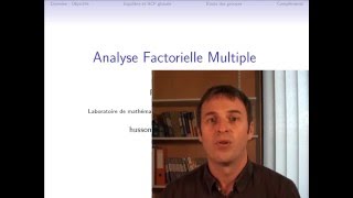 Analyse Factorielle Multiple  AFM  cours 14  introduction données problématique [upl. by Nilekcaj707]