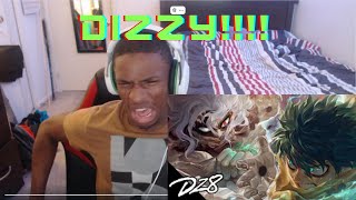 DEKU VS SHIGARAKI RAP SONG REACTION  quotREADY FOR WARquot  DizzyEight My Hero Academia AMV [upl. by Dorelle]