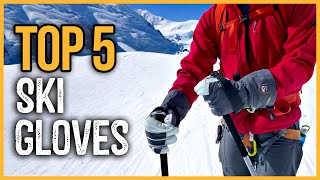 Best Ski Gloves 2023  Top 5 Best Ski Gloves on Amazon [upl. by Laucsap]