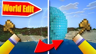 This is BEST World Edit Addon for MCPE  Minecraft Bedrock Edition New Best World Edit addon [upl. by Rehptosirhc821]