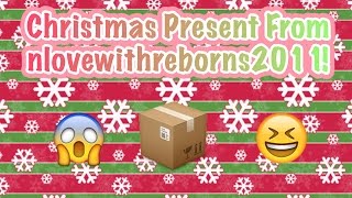 Christmas Present From nlovewithreborns2011 [upl. by Wagshul906]