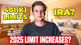 Max Out Your IRA and 401k Contribution Limit Changes 2025 [upl. by Esorbma]