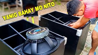 Testing 2 SUB SPEAKER 1200WATTS sa MCV BOX D15quot  SETUP LOUD SOUND SYSTEM [upl. by Eelam]