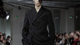 YOHJI YAMAMOTO pour homme AW2324  4K60p Edited Version [upl. by Gran]