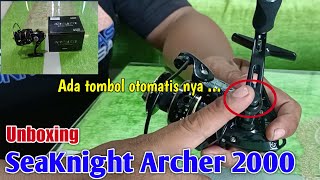 Unboxing Reel SeaKnight archer 2000  Reel spining murah meriah [upl. by Roosnam]