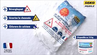 Comment utiliser le sel de déneigement SEKO [upl. by Tsenre923]