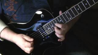 Stricken Disturbed Guitar Solo Cover [upl. by Suiluj]