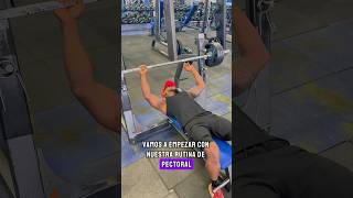 Rutina de pectoral gym gymmotivation gymgymlover [upl. by Shelburne650]