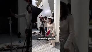 Akshara Singh ke new song BTS youtuber shooting shorts😂 viral 😛 [upl. by Asert]