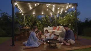 Palram Canopia Garden Gazebos Palermo Product Overview Tip Top Yards [upl. by Anitac]