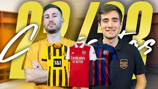 REACCIONAMOS a las CAMISETAS CONFIRMADAS de la TEMPORADA 2223 [upl. by Lanti]