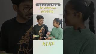 ASAP meaning theenglishalpha [upl. by Docilla]