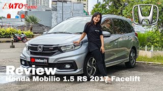 Review Honda Mobilio 15 RS Facelift 2017 With Sherren Autofame [upl. by Nivel]